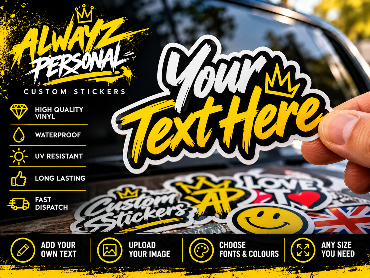 Create Your Own Personalised Sticker