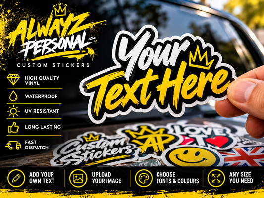 Create Your Own Personalised Sticker